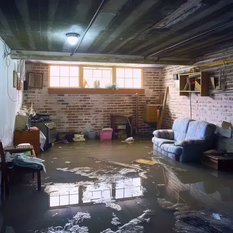 Flooded Basement Cleanup in Thurston County, NE